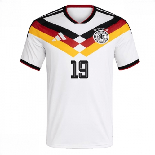 Echipament fotbal Germania Leroy Sane #19 Tricou Acasa Mondial 2026 maneca scurta 2 Echipament fotbal Germania Leroy Sane #19 Tricou Acasa Mondial 2026 maneca scurta - imagine 2