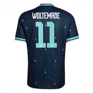 Echipament fotbal Germania Nick Woltemade #11 Tricou Deplasare Mondial 2026 maneca scurta