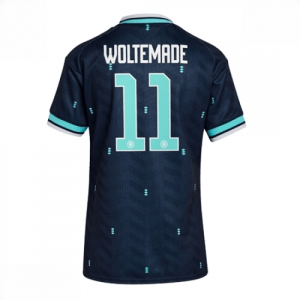 Echipament fotbal Germania Nick Woltemade #11 Tricou Deplasare Mondial 2026 pentru femei maneca scurta