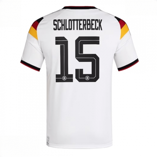 Echipament fotbal Germania Nico Schlotterbeck #15 Tricou Acasa Mondial 2026 maneca scurta 1 Echipament fotbal Germania Nico Schlotterbeck #15 Tricou Acasa Mondial 2026 maneca scurta