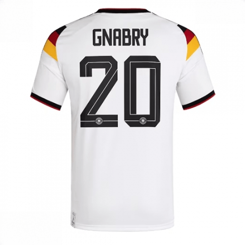 Echipament fotbal Germania Serge Gnabry #20 Tricou Acasa Mondial 2026 maneca scurta 1 Echipament fotbal Germania Serge Gnabry #20 Tricou Acasa Mondial 2026 maneca scurta
