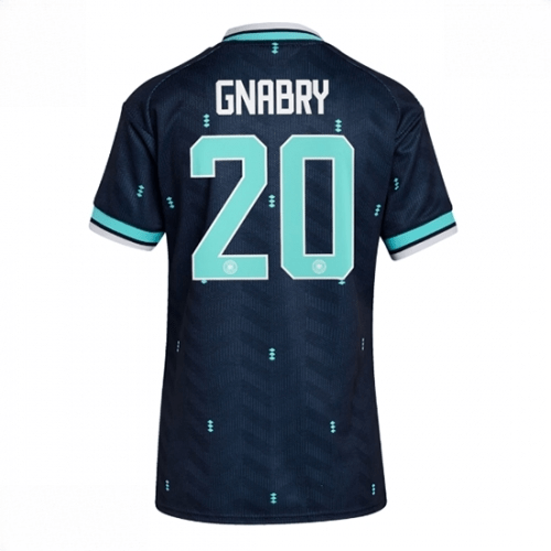 Echipament fotbal Germania Serge Gnabry #20 Tricou Deplasare Mondial 2026 pentru femei maneca scurta 1 Echipament fotbal Germania Serge Gnabry #20 Tricou Deplasare Mondial 2026 pentru femei maneca scurta