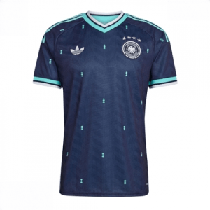Echipament fotbal Germania Tricou Deplasare Mondial 2026 maneca scurta