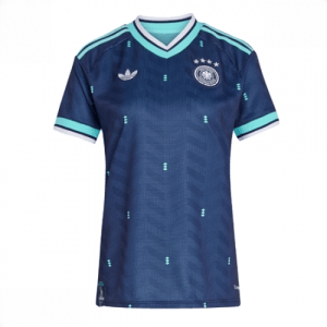 Echipament fotbal Germania Tricou Deplasare Mondial 2026 pentru femei maneca scurta