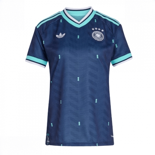 Echipament fotbal Germania Tricou Deplasare Mondial 2026 pentru femei maneca scurta 1 Echipament fotbal Germania Tricou Deplasare Mondial 2026 pentru femei maneca scurta