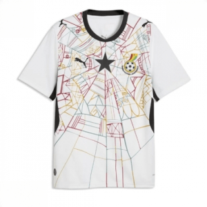 Echipament fotbal Ghana Tricou Acasa Mondial 2026 maneca scurta