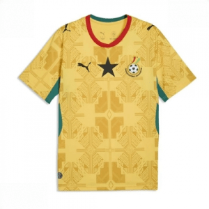 Echipament fotbal Ghana Tricou Deplasare Mondial 2026 maneca scurta