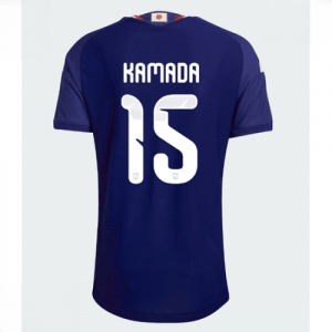 Echipament fotbal Japonia Daichi Kamada #15 Tricou Acasa Mondial 2026 maneca scurta