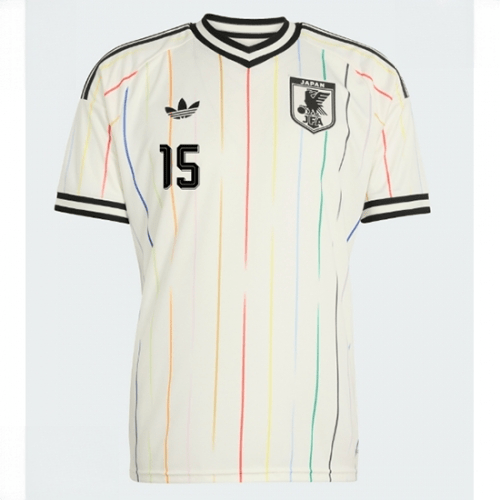 Echipament fotbal Japonia Daichi Kamada #15 Tricou Deplasare Mondial 2026 maneca scurta 2 Echipament fotbal Japonia Daichi Kamada #15 Tricou Deplasare Mondial 2026 maneca scurta - imagine 2