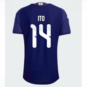 Echipament fotbal Japonia Junya Ito #14 Tricou Acasa Mondial 2026 maneca scurta