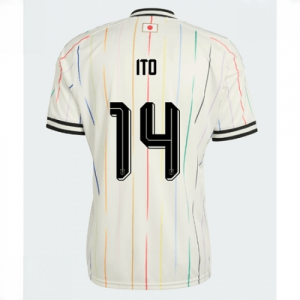 Echipament fotbal Japonia Junya Ito #14 Tricou Deplasare Mondial 2026 maneca scurta