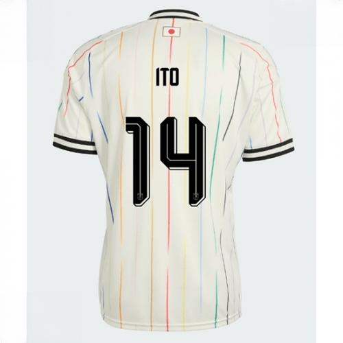 Echipament fotbal Japonia Junya Ito #14 Tricou Deplasare Mondial 2026 maneca scurta 1 Echipament fotbal Japonia Junya Ito #14 Tricou Deplasare Mondial 2026 maneca scurta