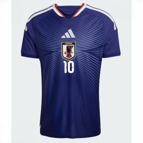 Echipament fotbal Japonia Ritsu Doan #10 Tricou Acasa Mondial 2026 maneca scurta 2 Echipament fotbal Japonia Ritsu Doan #10 Tricou Acasa Mondial 2026 maneca scurta - imagine 2
