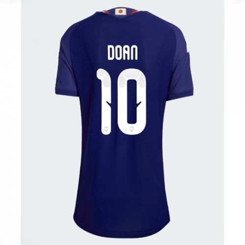 Echipament fotbal Japonia Ritsu Doan #10 Tricou Acasa Mondial 2026 pentru femei maneca scurta 1 Echipament fotbal Japonia Ritsu Doan #10 Tricou Acasa Mondial 2026 pentru femei maneca scurta