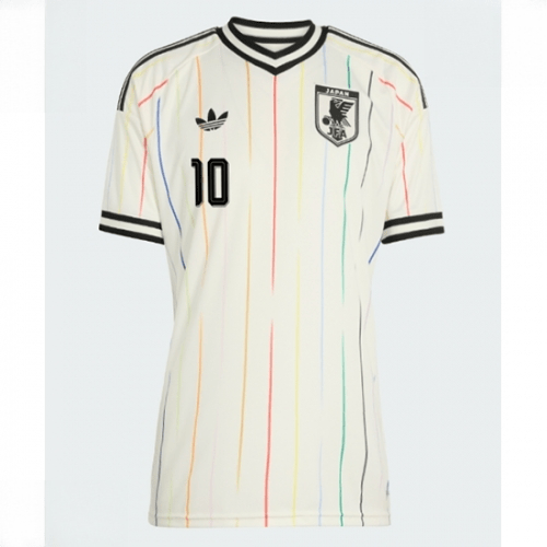 Echipament fotbal Japonia Ritsu Doan #10 Tricou Deplasare Mondial 2026 pentru femei maneca scurta 2 Echipament fotbal Japonia Ritsu Doan #10 Tricou Deplasare Mondial 2026 pentru femei maneca scurta - imagine 2