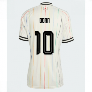 Echipament fotbal Japonia Ritsu Doan #10 Tricou Deplasare Mondial 2026 pentru femei maneca scurta