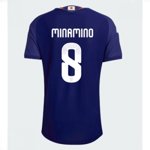 Echipament fotbal Japonia Takumi Minamino #8 Tricou Acasa Mondial 2026 maneca scurta