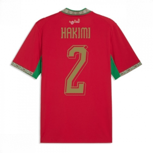 Echipament fotbal Maroc Achraf Hakimi #2 Tricou Acasa Mondial 2026 maneca scurta