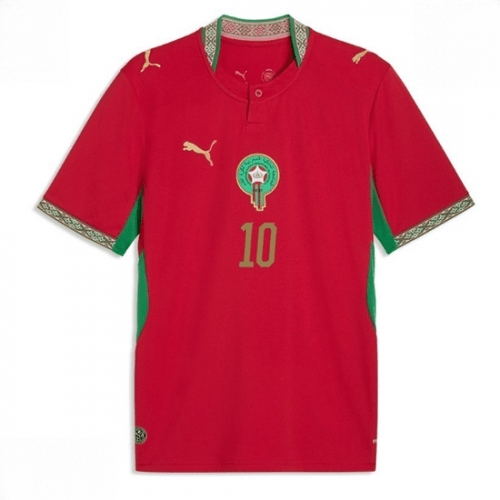 Echipament fotbal Maroc Brahim Diaz #10 Tricou Acasa Mondial 2026 maneca scurta 2 Echipament fotbal Maroc Brahim Diaz #10 Tricou Acasa Mondial 2026 maneca scurta - imagine 2