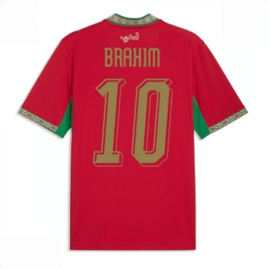 Echipament fotbal Maroc Brahim Diaz #10 Tricou Acasa Mondial 2026 maneca scurta