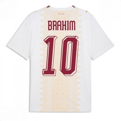 Echipament fotbal Maroc Brahim Diaz #10 Tricou Deplasare Mondial 2026 maneca scurta 1 Echipament fotbal Maroc Brahim Diaz #10 Tricou Deplasare Mondial 2026 maneca scurta