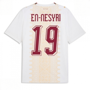 Echipament fotbal Maroc Youssef En-Nesyri #19 Tricou Deplasare Mondial 2026 maneca scurta