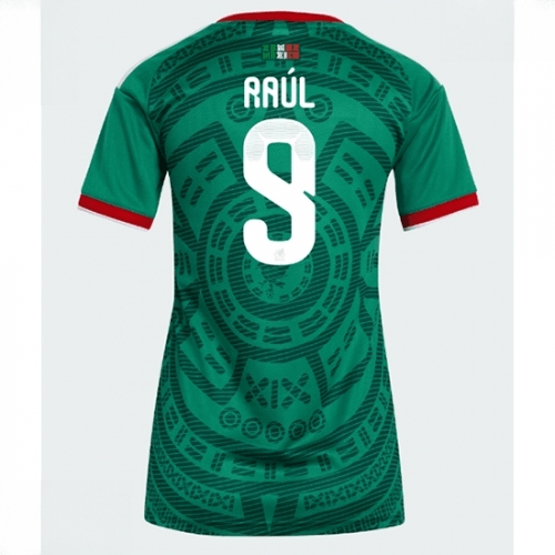 Echipament fotbal Mexic Raul Jimenez #9 Tricou Acasa Mondial 2026 pentru femei maneca scurta 1 Echipament fotbal Mexic Raul Jimenez #9 Tricou Acasa Mondial 2026 pentru femei maneca scurta