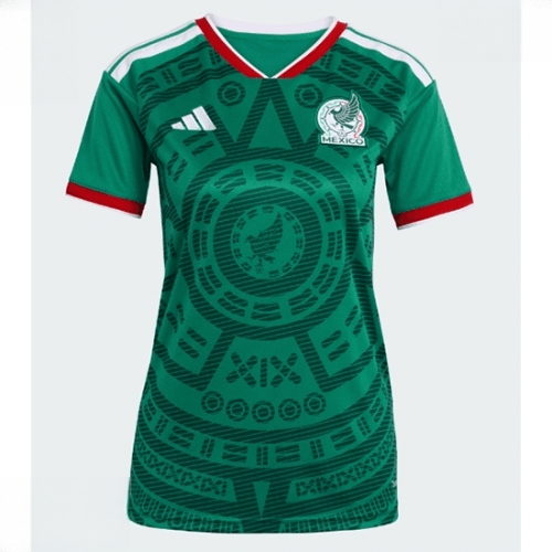 Echipament fotbal Mexic Tricou Acasa Mondial 2026 pentru femei maneca scurta 1 Echipament fotbal Mexic Tricou Acasa Mondial 2026 pentru femei maneca scurta