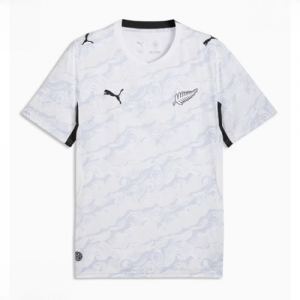 Echipament fotbal Noua Zeelandă Tricou Deplasare Mondial 2026 maneca scurta