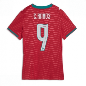 Echipament fotbal Portugalia Goncalo Ramos #9 Tricou Acasa Mondial 2026 pentru femei maneca scurta