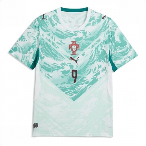 Echipament fotbal Portugalia Goncalo Ramos #9 Tricou Deplasare Mondial 2026 maneca scurta 2 Echipament fotbal Portugalia Goncalo Ramos #9 Tricou Deplasare Mondial 2026 maneca scurta - imagine 2