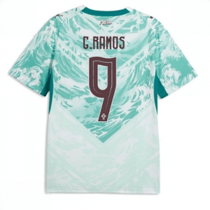Echipament fotbal Portugalia Goncalo Ramos #9 Tricou Deplasare Mondial 2026 maneca scurta