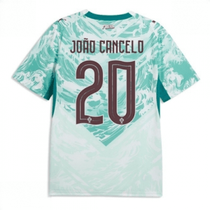 Echipament fotbal Portugalia Joao Cancelo #20 Tricou Deplasare Mondial 2026 maneca scurta