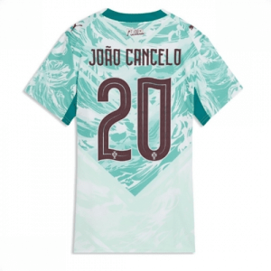 Echipament fotbal Portugalia Joao Cancelo #20 Tricou Deplasare Mondial 2026 pentru femei maneca scurta