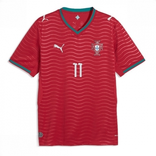 Echipament fotbal Portugalia Joao Felix #11 Tricou Acasa Mondial 2026 maneca scurta 2 Echipament fotbal Portugalia Joao Felix #11 Tricou Acasa Mondial 2026 maneca scurta - imagine 2