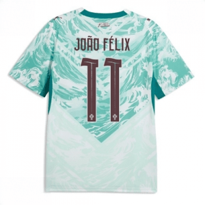 Echipament fotbal Portugalia Joao Felix #11 Tricou Deplasare Mondial 2026 maneca scurta
