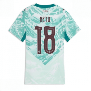 Echipament fotbal Portugalia Pedro Neto #18 Tricou Deplasare Mondial 2026 pentru femei maneca scurta