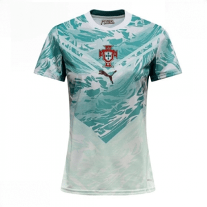 Echipament fotbal Portugalia Tricou Deplasare Mondial 2026 pentru femei maneca scurta