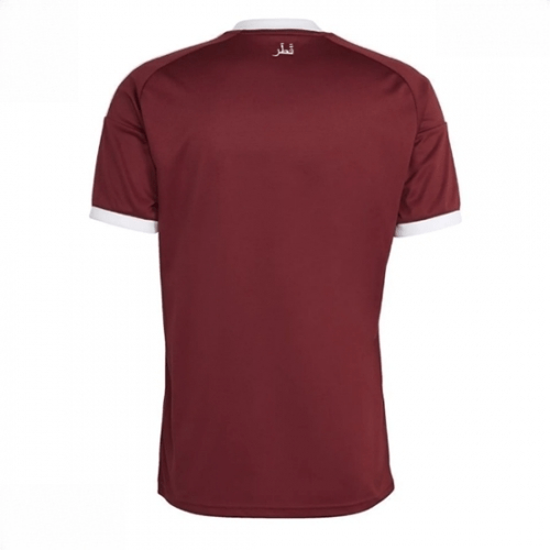 Echipament fotbal Qatar Tricou Acasa Mondial 2026 maneca scurta 2 Echipament fotbal Qatar Tricou Acasa Mondial 2026 maneca scurta - imagine 2