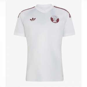 Echipament fotbal Qatar Tricou Deplasare Mondial 2026 maneca scurta
