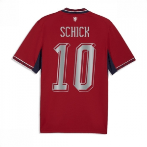 Echipament fotbal Republica Cehă Patrik Schick #10 Tricou Acasa Mondial 2026 maneca scurta