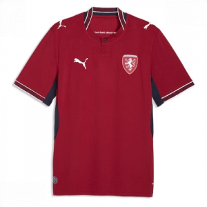 Echipament fotbal Republica Cehă Tricou Acasa Mondial 2026 maneca scurta