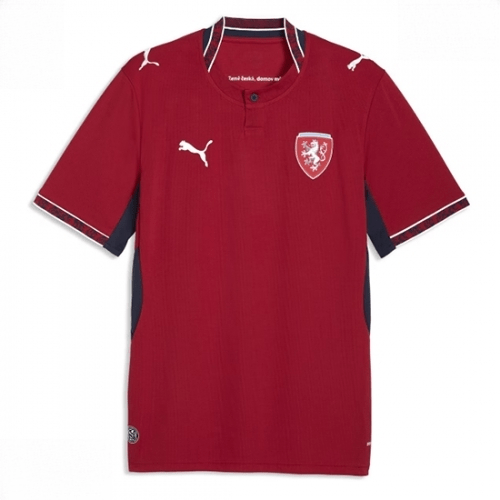 Echipament fotbal Republica Cehă Tricou Acasa Mondial 2026 maneca scurta 1 Echipament fotbal Republica Cehă Tricou Acasa Mondial 2026 maneca scurta