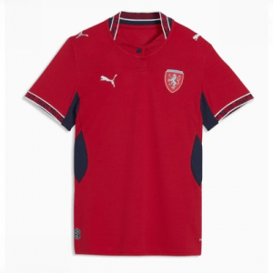 Echipament fotbal Republica Cehă Tricou Acasa Mondial 2026 pentru femei maneca scurta