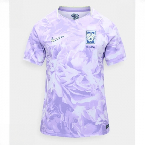 Echipament fotbal Republica Coreea Tricou Deplasare Mondial 2026 pentru femei maneca scurta 1 Echipament fotbal Republica Coreea Tricou Deplasare Mondial 2026 pentru femei maneca scurta