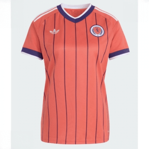 Echipament fotbal Scoția Tricou Deplasare Mondial 2026 pentru femei maneca scurta