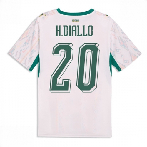 Echipament fotbal Senegal Habib Diallo #20 Tricou Acasa Mondial 2026 maneca scurta 1 Echipament fotbal Senegal Habib Diallo #20 Tricou Acasa Mondial 2026 maneca scurta