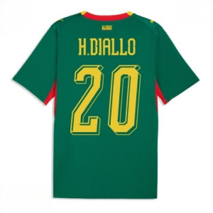 Echipament fotbal Senegal Habib Diallo #20 Tricou Deplasare Mondial 2026 maneca scurta