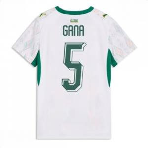 Echipament fotbal Senegal Idrissa Gueye #5 Tricou Acasa Mondial 2026 pentru femei maneca scurta