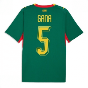 Echipament fotbal Senegal Idrissa Gueye #5 Tricou Deplasare Mondial 2026 maneca scurta